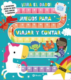 BRUÑO, ¡Gira el dado! Juegos para viajar y contar