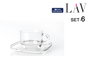 LAV Set de 6 Tazas Expres 91cc con Plato Colección Cozy (6 Cajas) sk u: B1JBTLH52P