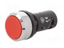 ABB Interruptor de presión CP1 22mm Rojo NA