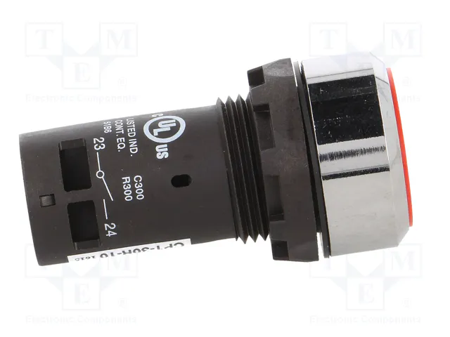 ABB Interruptor de presión CP1 22mm Rojo NA
