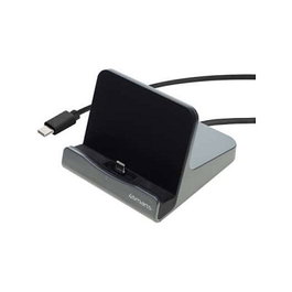 4smarts VoltDock Tablet Universal 60W - Estación de Carga USB-C para Tableta y Smartphone Color Negro