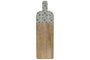 DKD Home Decor Tabla de Cortar de Mango Lacado Verde