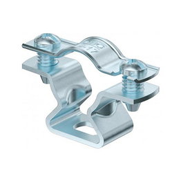OBO Bettermann Abrazadera de distancia ASL 733 17 G con agujero alargado 14-17mm