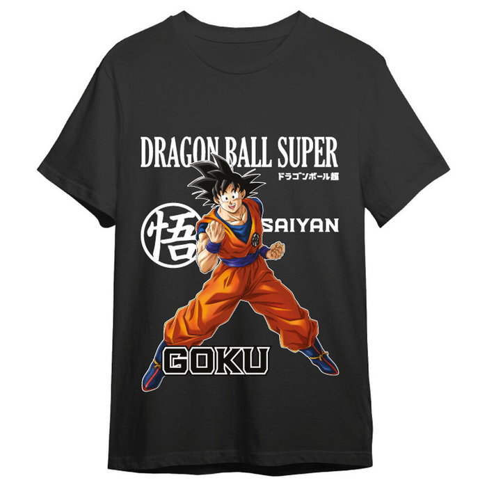 Superplay Camiseta Dragon Ball Super Goku Training Negro Talla S
