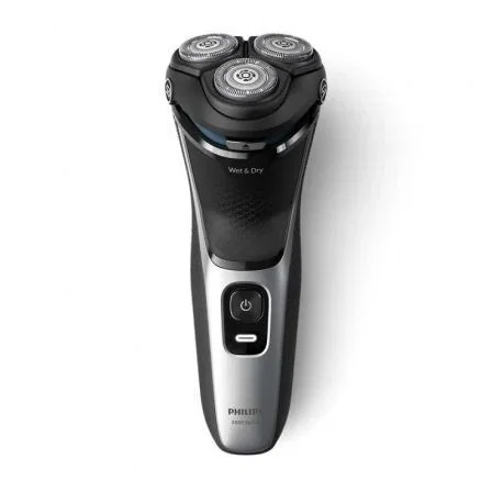 Philips S3143/02 Afeitadora Shaver Series 3000 Wet & Dry con Cabezales Flexibles 5D, PowerCut, 60 min Batería y 2 Accesorios
