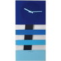 Nextime Reloj de Pared 2855BL Azul Bold Stripes
