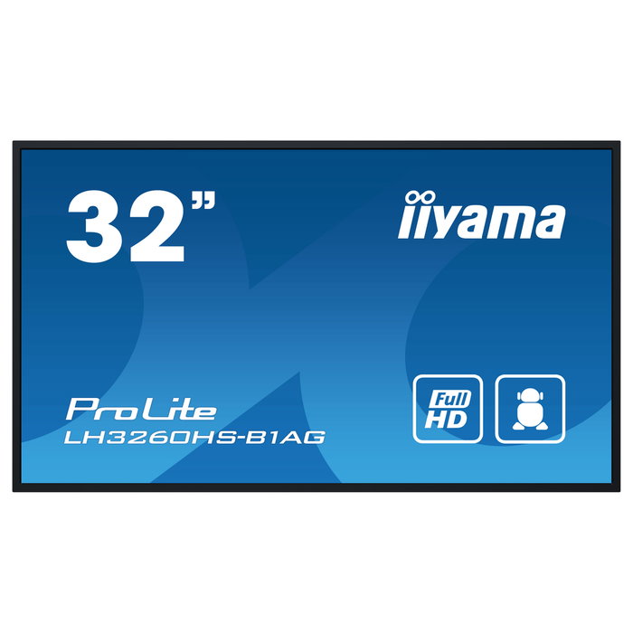 Iiyama PROLITE LH3260HS-B1AG Pizarra de caballete digital 31.5 pulg Full HD Android 11 Iiyama PROLITE LH3260HS-B1AG Pizarra de caballete digital 31.5 pulg Full HD Android 11