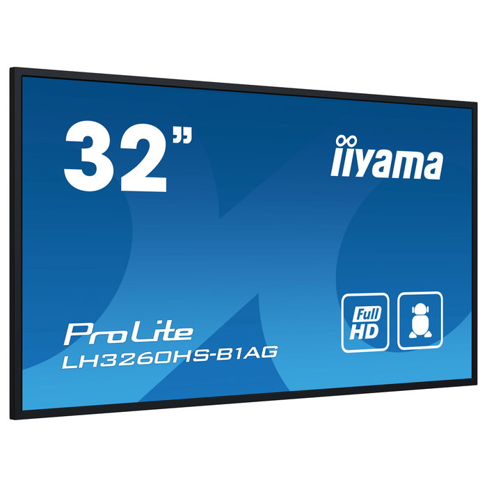 Iiyama PROLITE LH3260HS-B1AG Pizarra de caballete digital 31.5 pulg Full HD Android 11 Iiyama PROLITE LH3260HS-B1AG Pizarra de caballete digital 31.5 pulg Full HD Android 11