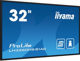 Iiyama LH3260HS-B1AG Pizarra Digital LED 31.5" Full HD 500 cd/m² Android 11 Negro 80 cm