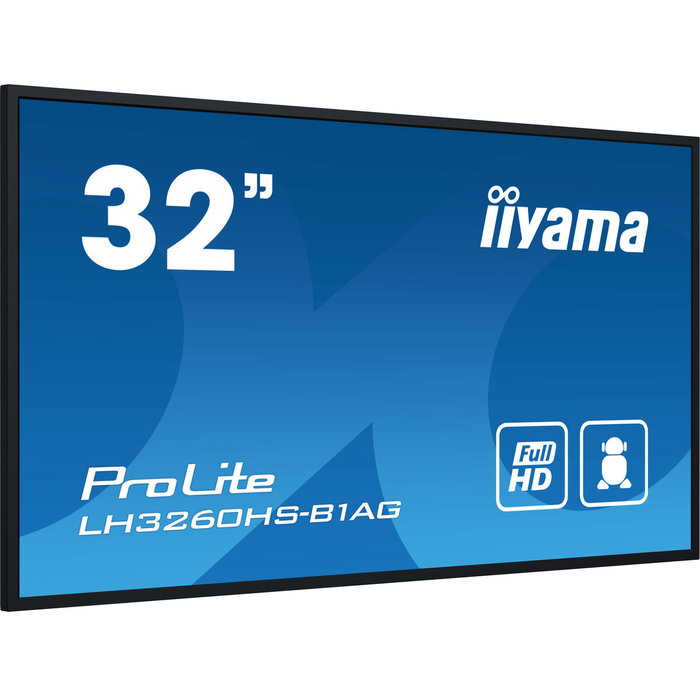Iiyama PROLITE LH3260HS-B1AG Pizarra de caballete digital 31.5 pulg Full HD Android 11 Iiyama PROLITE LH3260HS-B1AG Pizarra de caballete digital 31.5 pulg Full HD Android 11