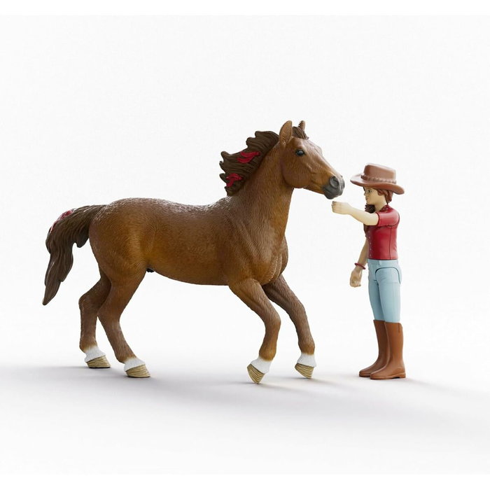 Schleich Figuras de Hannah y Cayenne Horse Club 42711 Schleich Figuras de Hannah y Cayenne Horse Club 42711