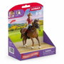 Schleich Figuras de Hannah y Cayenne Horse Club 42711