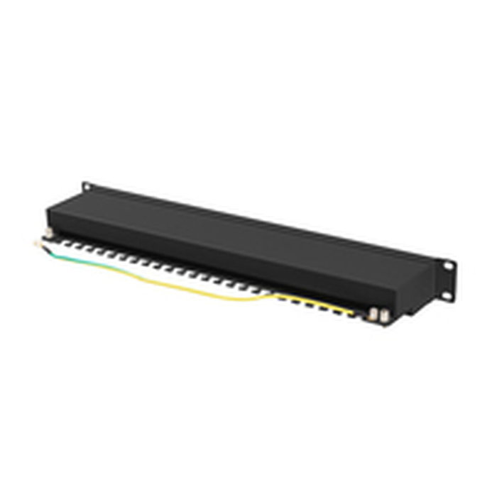 Lanberg PPSA-1024-B Patch Panel 24 Puertos Cat6a Negro