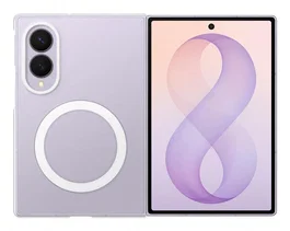 Samsung Clear Magnet Case para Galaxy Z Fold 8, transparente