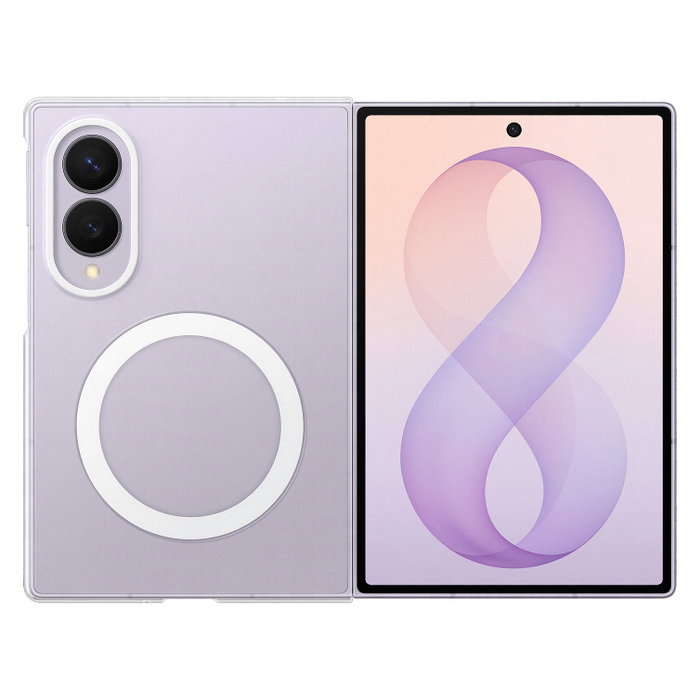 Samsung Clear Magnet Case para Galaxy Fold8, transparente Samsung Clear Magnet Case para Galaxy Fold8, transparente