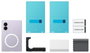 Samsung Clear Magnet Case para Galaxy Fold8, Transparente