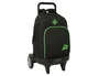 Safta Mochila con Ruedas Compact Evolution, Colección Real Betis Balompié, Mochila Grande Extraíble 450x330x220 mm para Equipación Deportiva