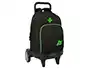 Safta Mochila con Ruedas Compact Evolution, Colección Real Betis Balompié, Mochila Grande Extraíble 450x330x220 mm para Equipación Deportiva