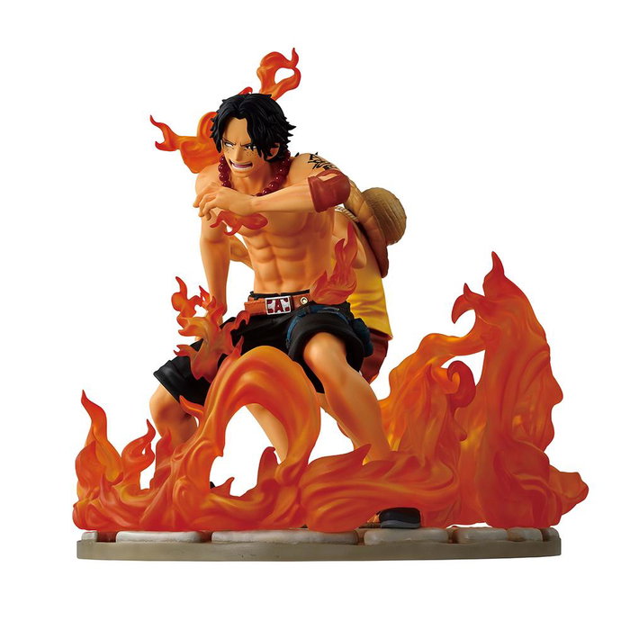 Ichibansho Figura de Colección Ace & Luffy Dramatic Memories One Piece 15 cm IS69045