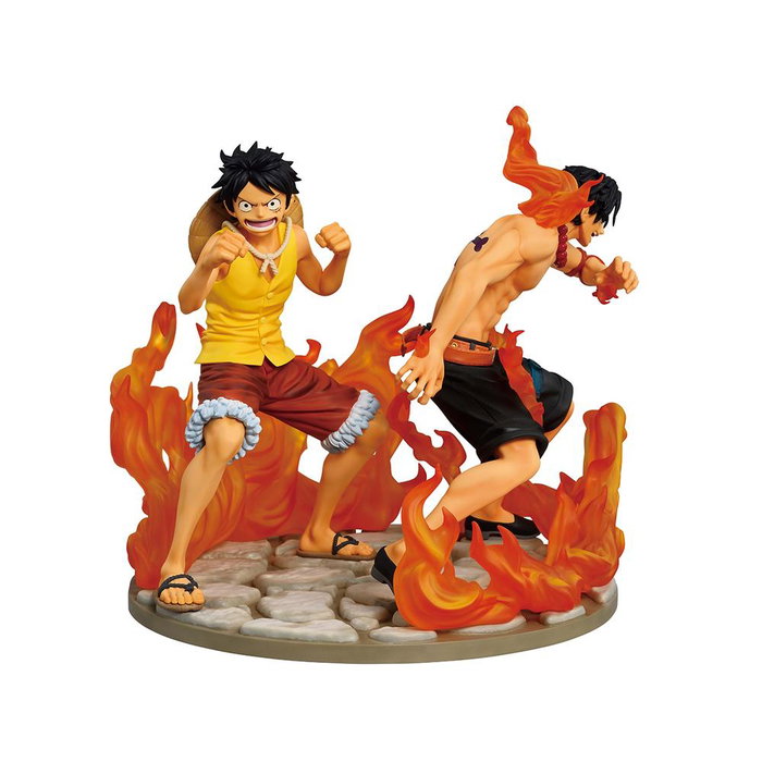 Ichibansho Figura de Colección Ace & Luffy Dramatic Memories One Piece 15 cm IS69045