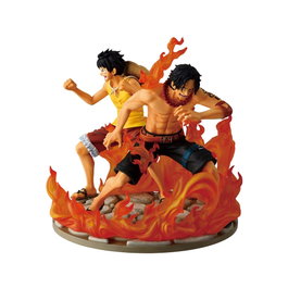 Banpresto Figura Ichibansho One Piece Ace & Luffy (Dramatic Memories) 15cm