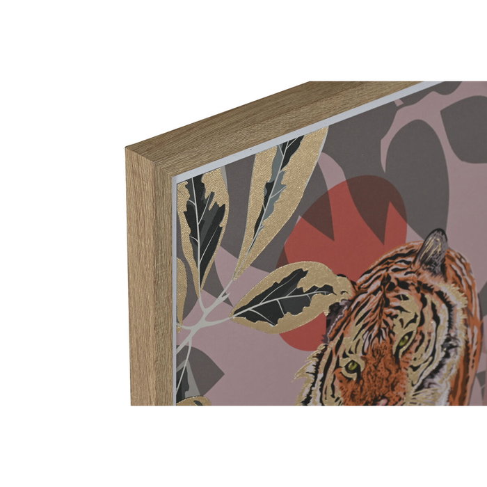 DKD Home Decor Set de 2 Cuadros Lienzo Selva Dorado 45x60 cm DKD Home Decor Set de 2 Cuadros Lienzo Selva Dorado 45x60 cm