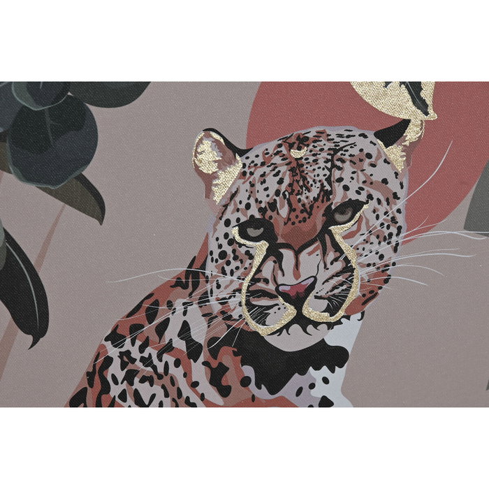 DKD Home Decor Set de 2 Cuadros Lienzo Selva Dorado 45x60 cm DKD Home Decor Set de 2 Cuadros Lienzo Selva Dorado 45x60 cm