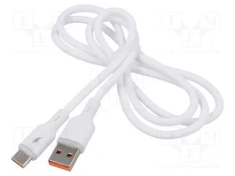 AKYGA Cable USB 2.0 de USB A a USB C, 1m, Blanco