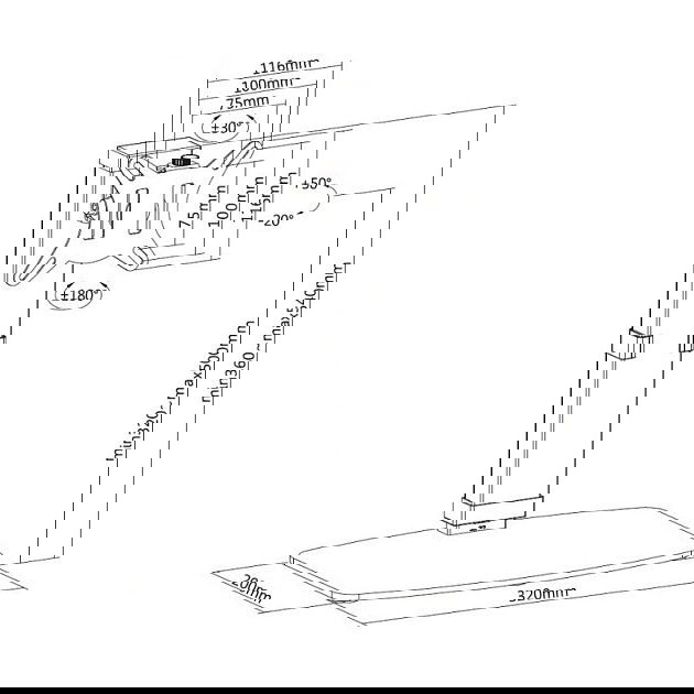 EQUIP 650126 Freistehender Monitorständer para pantallas de 17" a 32" EQUIP 650126 Freistehender Monitorständer para pantallas de 17" a 32"