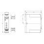 Siemens 3RP2505-1BW30 Relé de tiempo multifunción 12-240 V