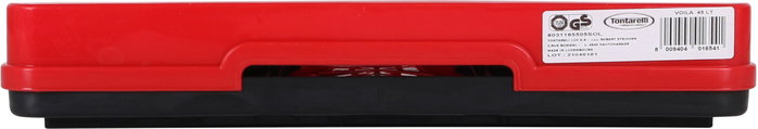 Inde Voila Caja Plegable 45L Rojo y Negro (10 Unidades)