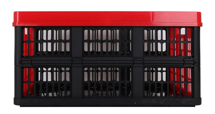 Inde Voila Caja Plegable 45L Rojo y Negro (10 Unidades)