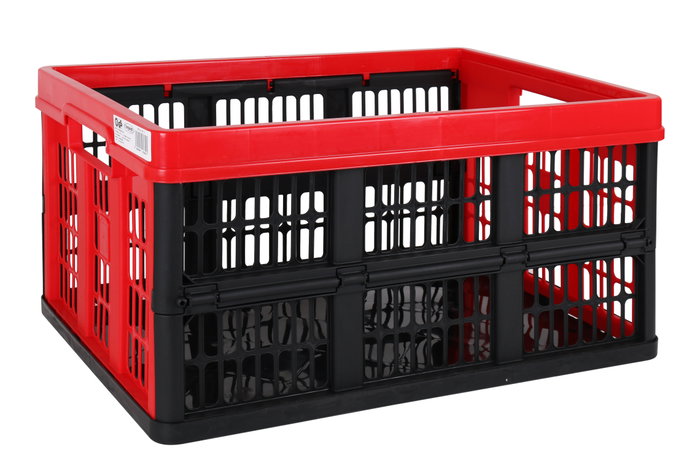 Inde Voila Caja Plegable 45L Rojo y Negro (10 Unidades)