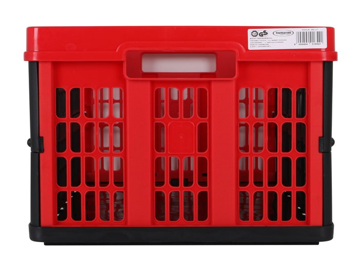 Inde Voila Caja Plegable 45L Rojo y Negro (10 Unidades)