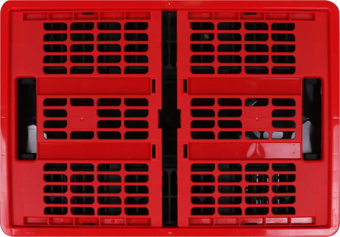 Inde Voila Caja Plegable 45L Rojo y Negro (10 Unidades)