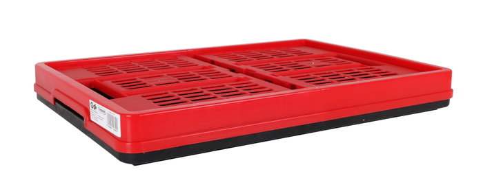 Inde Voila Caja Plegable 45L Rojo y Negro (10 Unidades)