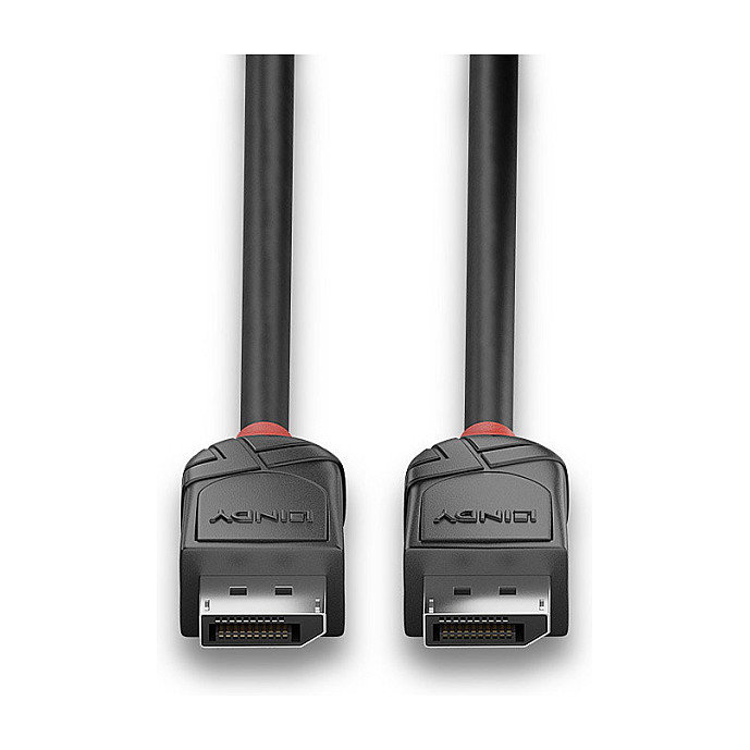 Lindy - Cable DisplayPort 1.2 Black, 1 metro, para conectar PC a monitor