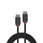 Lindy 36491 Cable DisplayPort 1.2 DP 1.0 m Negro - Resolución 4K UHD (4096x2160) @ 21.6 Gbit/s