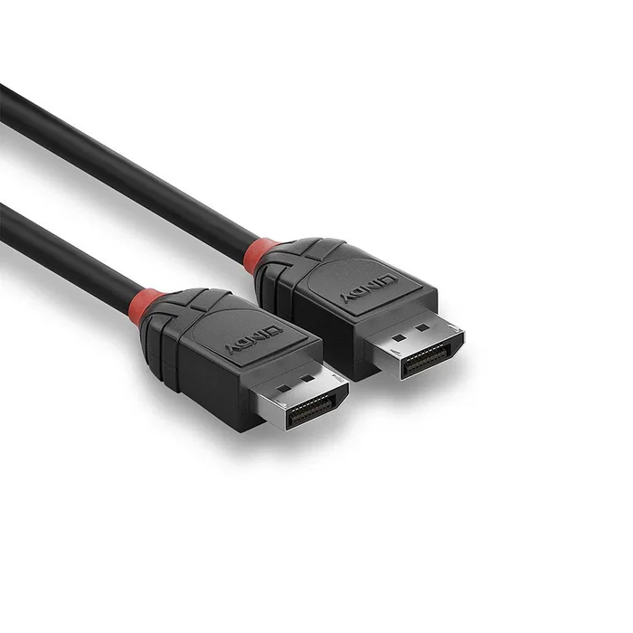 Lindy 36491 Cable DisplayPort 1.2 DP 1.0 m Negro - Resolución 4K UHD (4096x2160) @ 21.6 Gbit/s