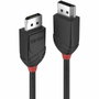 Lindy Cable DisplayPort 1.2 Black Line 1m Negro