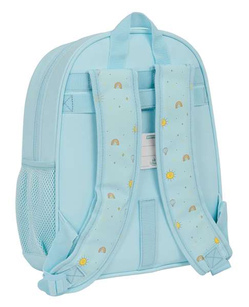Mochila Escolar Mickey Mouse Clubhouse Baby Azul claro 28 x 34 x 10 cm