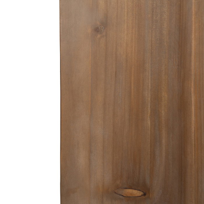 Espejo Natural Madera / Cristal 110 X 7,50 X 185 cm