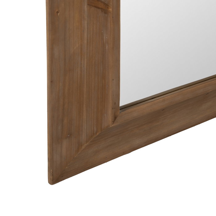 Espejo Natural Madera / Cristal 110 X 7,50 X 185 cm