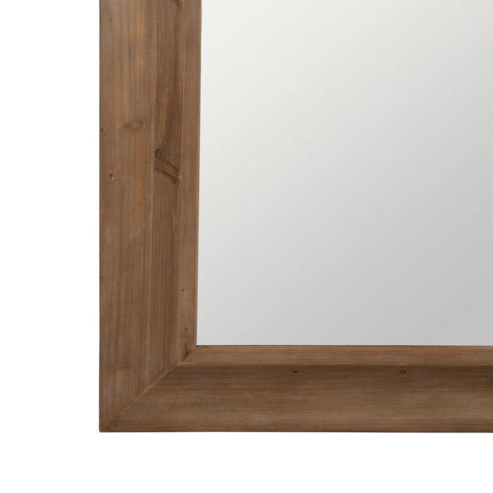 Ixia Espejo Natural Madera y Cristal 110 x 7,50 x 185 cm