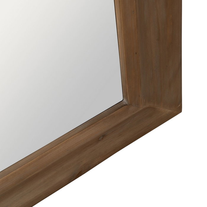 Ixia Espejo Natural Madera y Cristal 110 x 7,50 x 185 cm