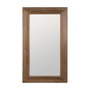Ixia Espejo Natural Madera y Cristal 110 x 7,50 x 185 cm