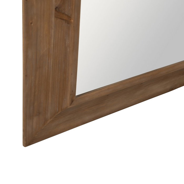 Ixia Espejo Natural Madera y Cristal 110 x 7,50 x 185 cm