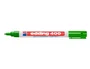 Edding Rotulador Permanente 400 Marcador Verde Punta Redonda 1 mm Recargable