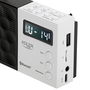 Adler AD 1908 - Radio digital FM portátil con Bluetooth 5.0, sintonización PLL, pantalla LCD, reproductor USB/SD, alarma, reloj y batería recargable
