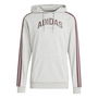 Sudadera con Capucha Hombre Adidas Colleg Hood Gris 11-12 Años